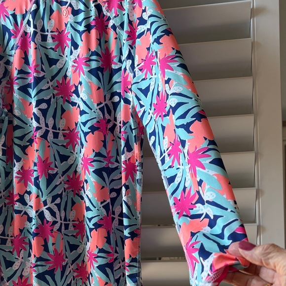 Jofit UV Long Sleeve Mock 1/4 Zip Golf Shirt; Sz: L; EUC - Picture 6 of 10